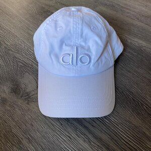 ALO yoga off duty cap hat white